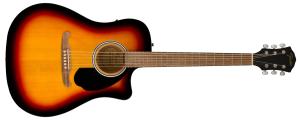 097-2713-532 Fender FA-125CE Dreadnought Acoustic/Electric Guitar Sunburst 0972713532